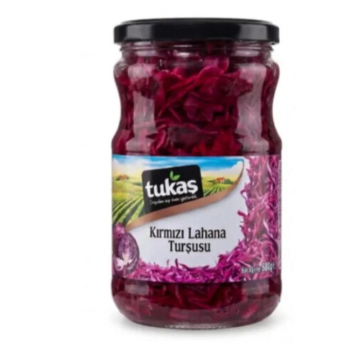 Tukaş Kırmızı Lahana Turşusu 720 Gr