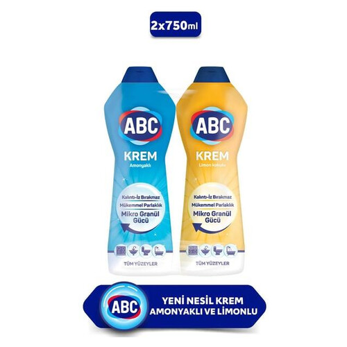Abc Sıvı Krem Temz.limn+amnyk 1500 Ml