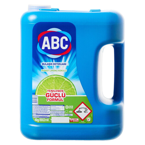 Abc Power Sıvı Bulaşık Deterjanı 4000 Ml.