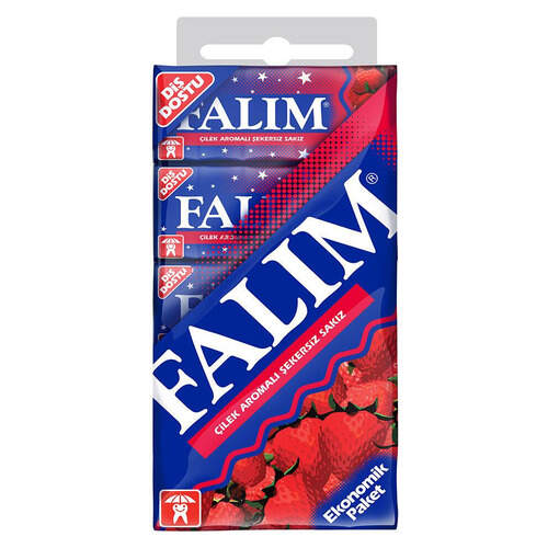 Falım 5x5'li Çilek Aromalı Sakız 35 Gr.