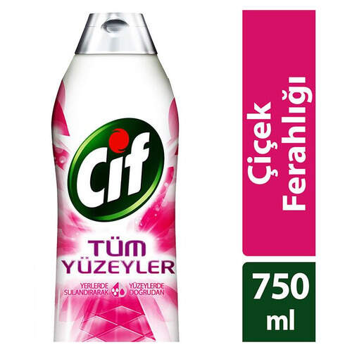 Cif Tüm Yüzeyler Çiçek Ferahlığı 750 Ml.