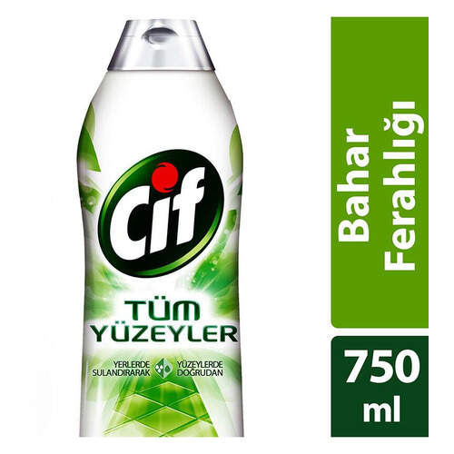 Cif Tüm Yüzeyler Bahar Ferahlığı 750 Ml.