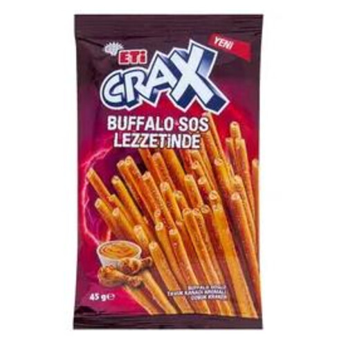 Eti Crax Buffalo Soslu Çubuk Kraker 45 Gr