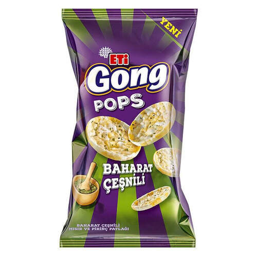 Eti Gong Pops Baharatlı Çeşnili 80 Gr.