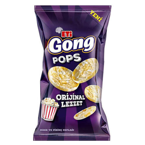 Eti Gong Pops Sade 80 Gr.