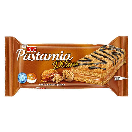 Eti Pastamia Ballı Cevizli Dilim Pasta 30 Gr.