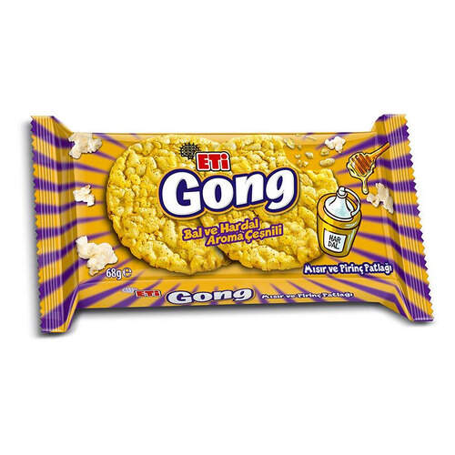 Eti Gong Ballı Hardallı 68 Gr.