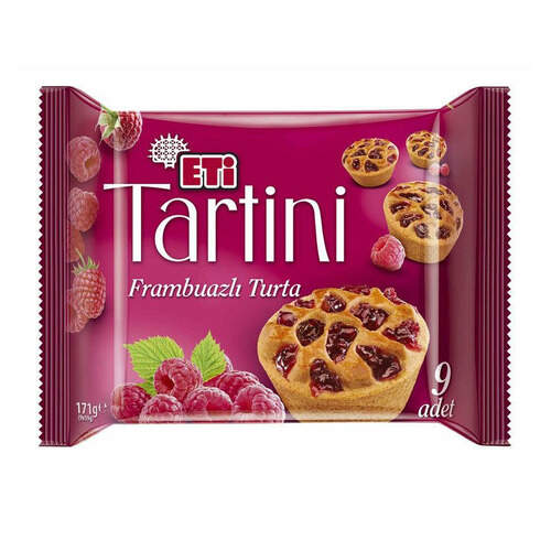 Eti Tartini Frambuazlı Turta 171 Gr.