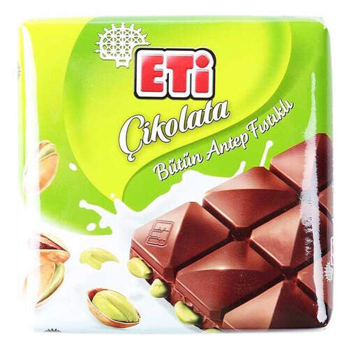 Eti Antep Fıstıklı Kare Çikolata 70 Gr.