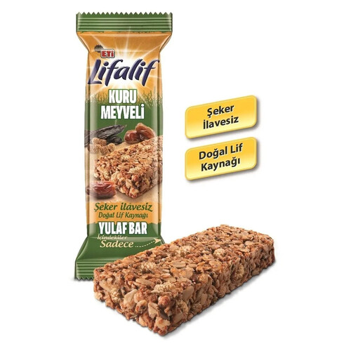 Eti Lifalif Kuru Meyveli Yulaf Bar 35 Gr