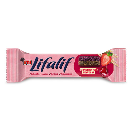 Eti Lifalif Kırmızı Meyveli Bar 35 Gr