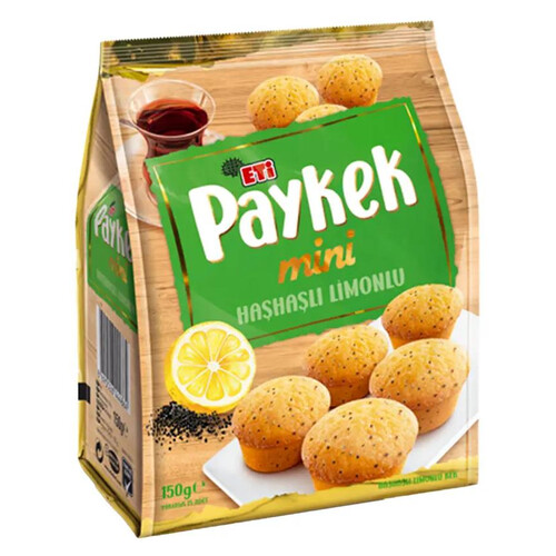 Eti Paykek Mini Limonlu Haşhaşlı 150 Gr