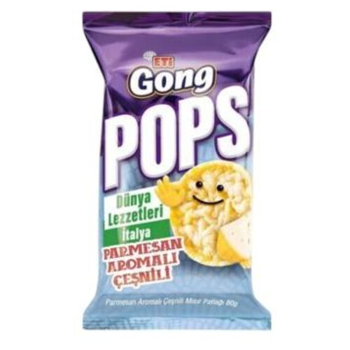 Eti Gong Pops Permasan 80 Gr