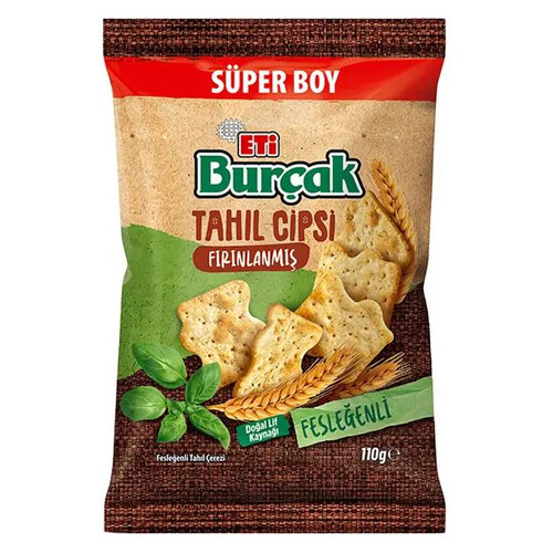 Eti Burçak Tahıl Cips Fesleğenli 110 Gr