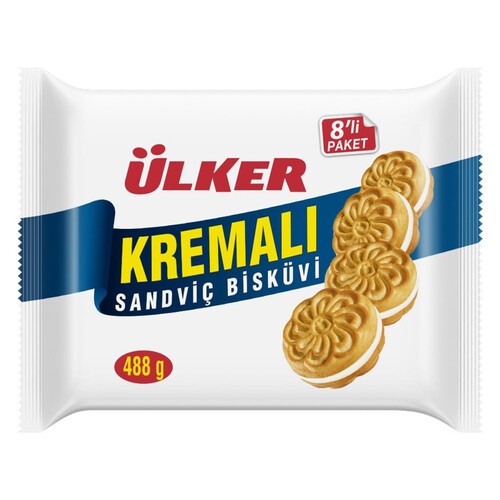 Eti Kremalı Bisküvi 488 Gr