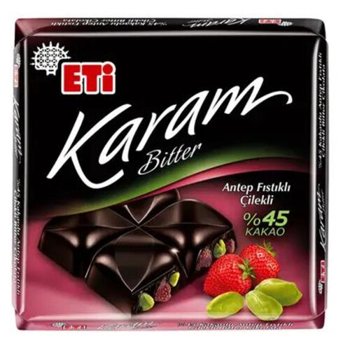 Eti Karam Fıstık Çilek Çikolata 60gr