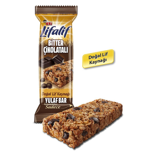Eti Lifalif Bitter Çikolatalı Bar 35 Gr