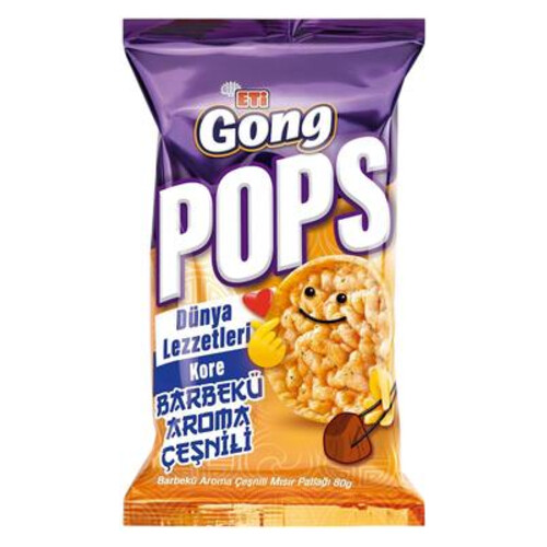 Eti Gong Pops Kore Barbekü 80gr