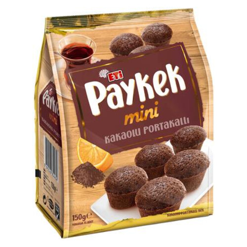 Eti Paykek Mini Kakao Portakallı 150 Gr