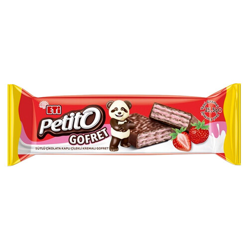 Eti Petito Gofret Çilek 25.5 Gr