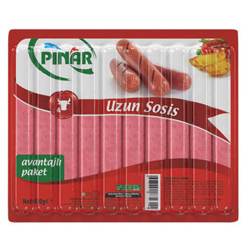 Pınar Soyulmuş Sosis 10'lu 430 Gr.