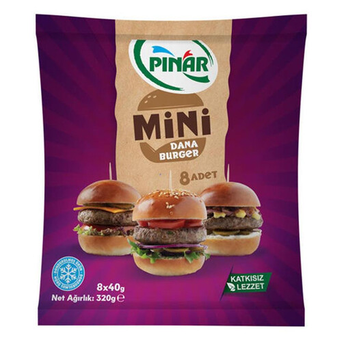 Pınar Mini Dana Köfte 8x40 Gr