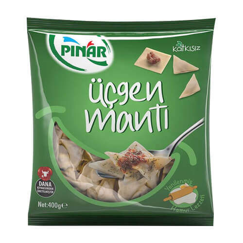 Pınar Üçgen Mantı 400 Gr.