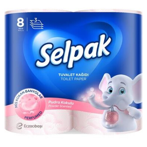 Selpak Tuvalet Kağıdı Kokulu 8'li