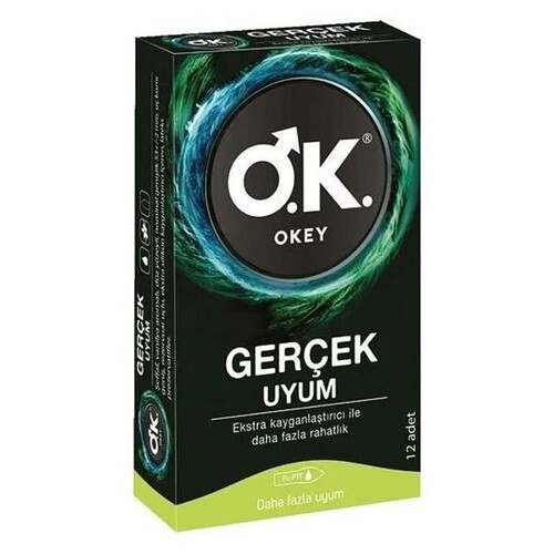 Okey Gerçek Uyum  Prezervatif 10 Lu