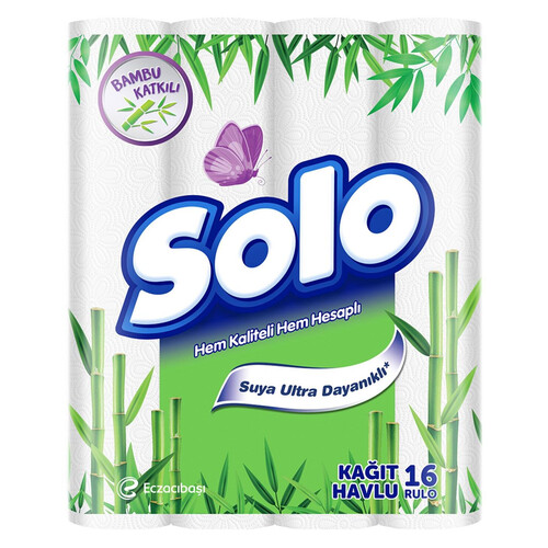 Solo Bambu Havlu 16 Lı