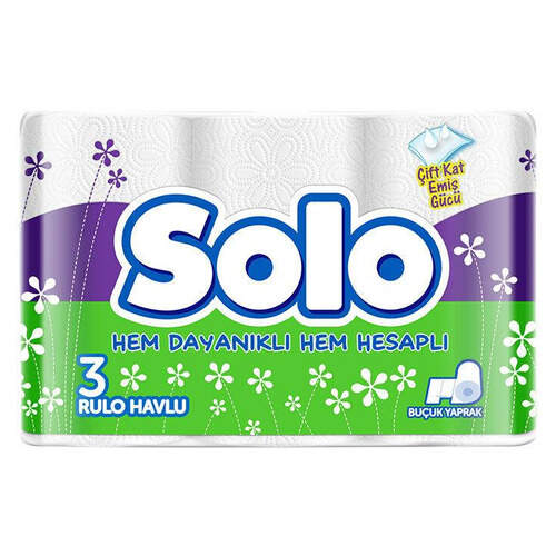 Solo 3'lü Kağıt Havlu