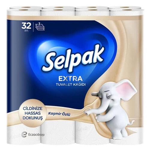 Selpak Extra Kaşmir Tuvalet Kağıdı 32'li