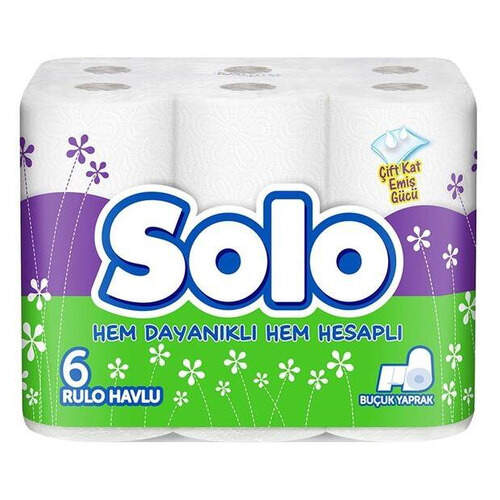Solo 6'lı Kağıt Havlu