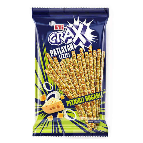 Eti Crax Peynirli Çubuk Kraker 80 Gr.