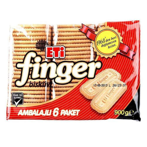 Eti Finger Bisküvi 6'lı Paket 900 Gr. Ordu Ankamar Sanal Market