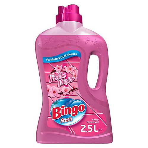 Bingo Fresh Pembe Düşler Yüzey Temizleyici 2500 Ml.