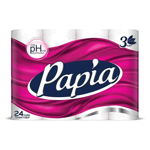 Papia Yeni Doku Tuvalet Kağıdı 24'lü