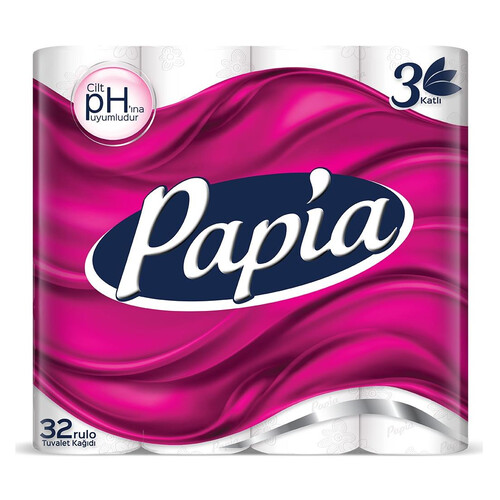 Papia 32'li Yeni Doku Tuvalet Kağıdı