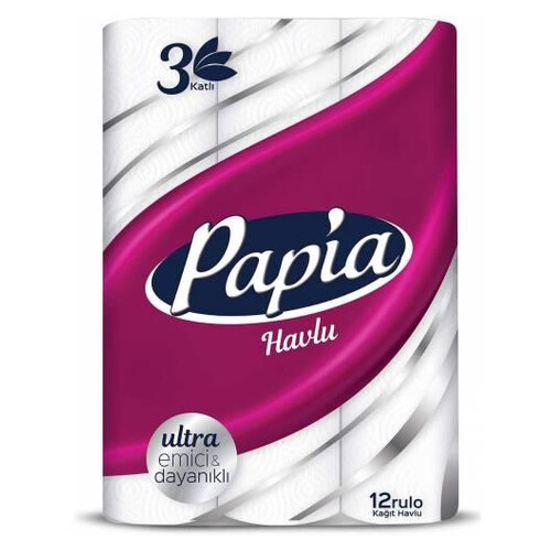 Papia Kağıt Havlu 12 Li