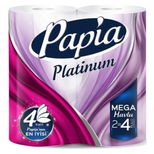 Papia Platinum Jumbo 2'li Havlu