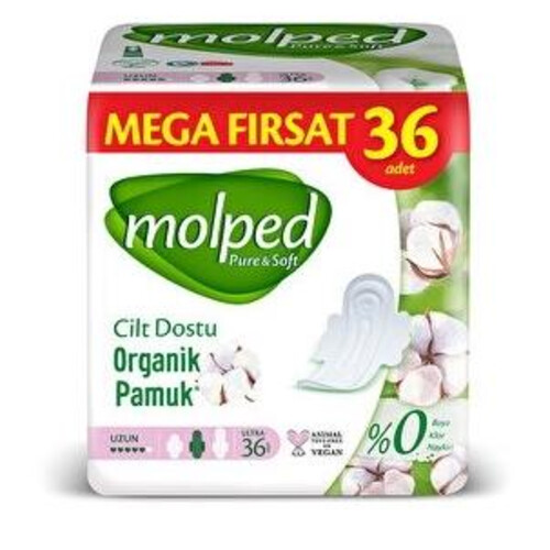 Molped Pure&soft Uzun Mega Fırsat 36 Lı