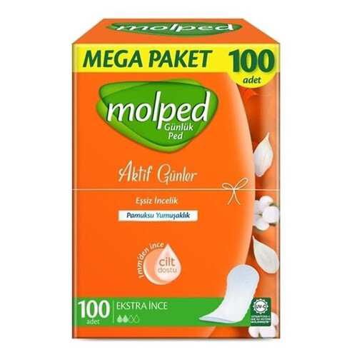 Molped Günlük Ped Mega 100 Lü