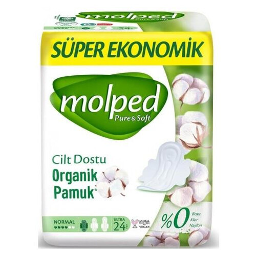 Molped Pure & Soft Normal Süper Eko 24'lü