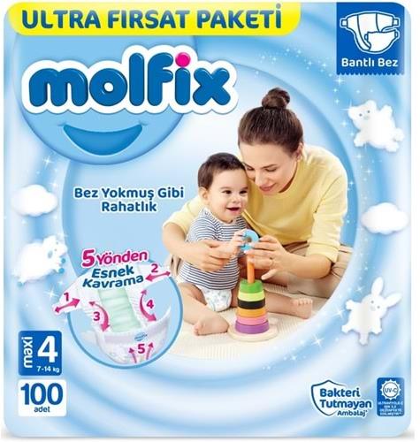 Molfix Ultra Fırsat Paket Maxi 100 Lu