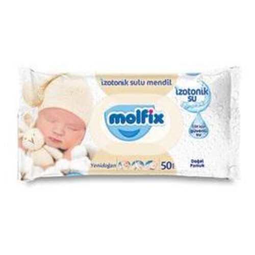 Molfıx Izotonık  Islak Havlu Yenı Dogan 50 Lı