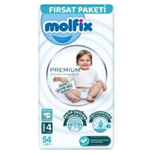 Molfix Fırsat Paketi Premıum Maxi 54'lü