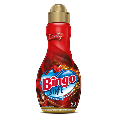 Bingo Soft Konsantre Parfüm Lovely Yumuşatıcı 1440 Ml.