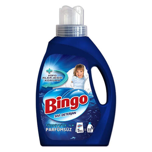 Bingo Matik Sıvı Deterjan Parfümsüz 2145 Ml.
