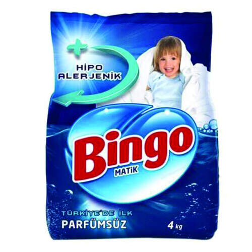 Bingo Matik Parfümsüz 4000 Gr.