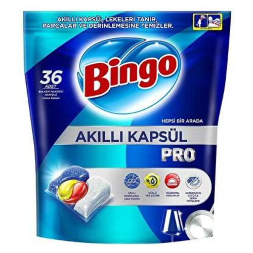 Bingo Bulaşık Kapulu Pro 36lı